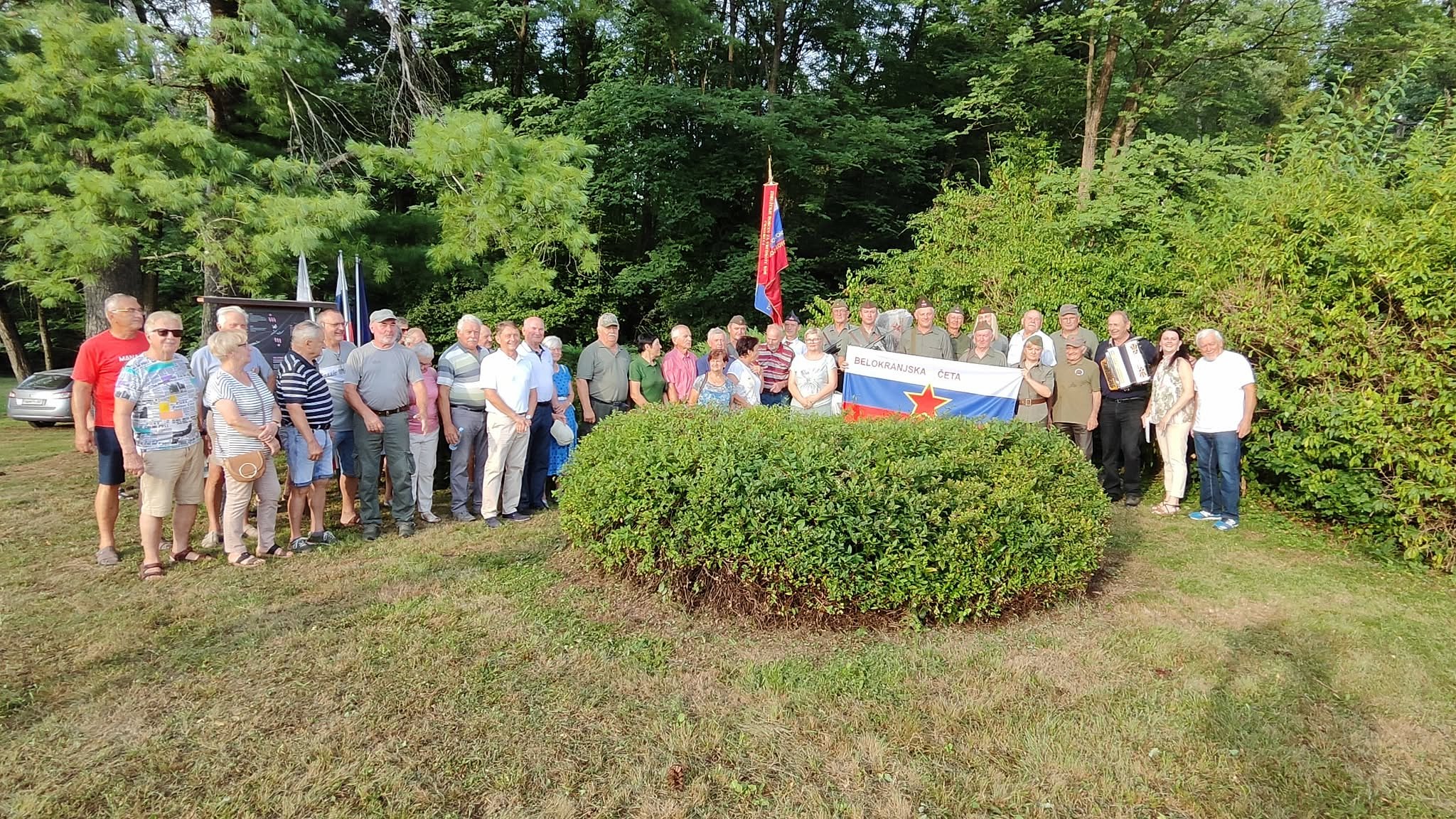 Skupinska slika vseh udeležencev na slovesnosti